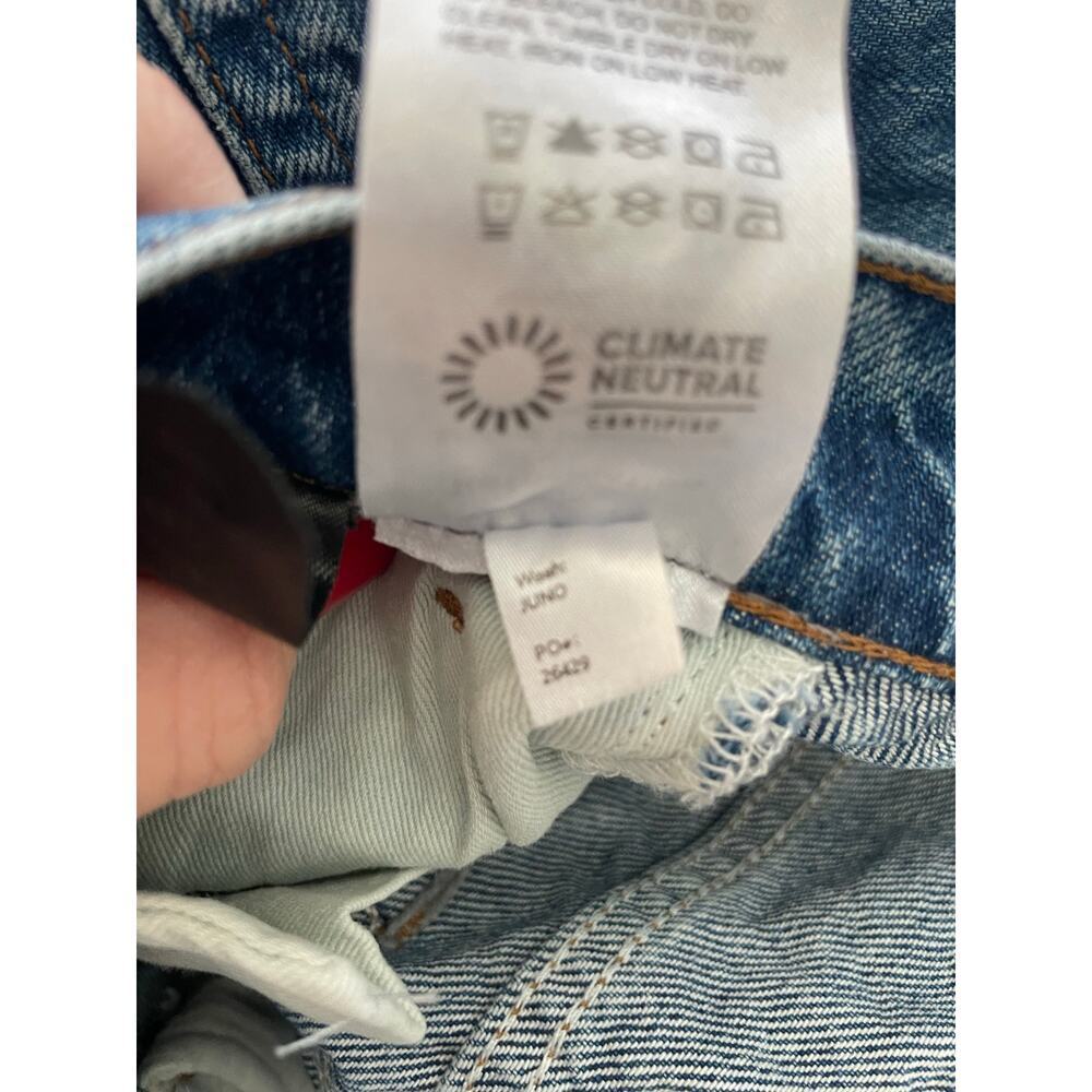 Reformation Handcrafted Embroidered Jeans 27 - Picture 12 of 13